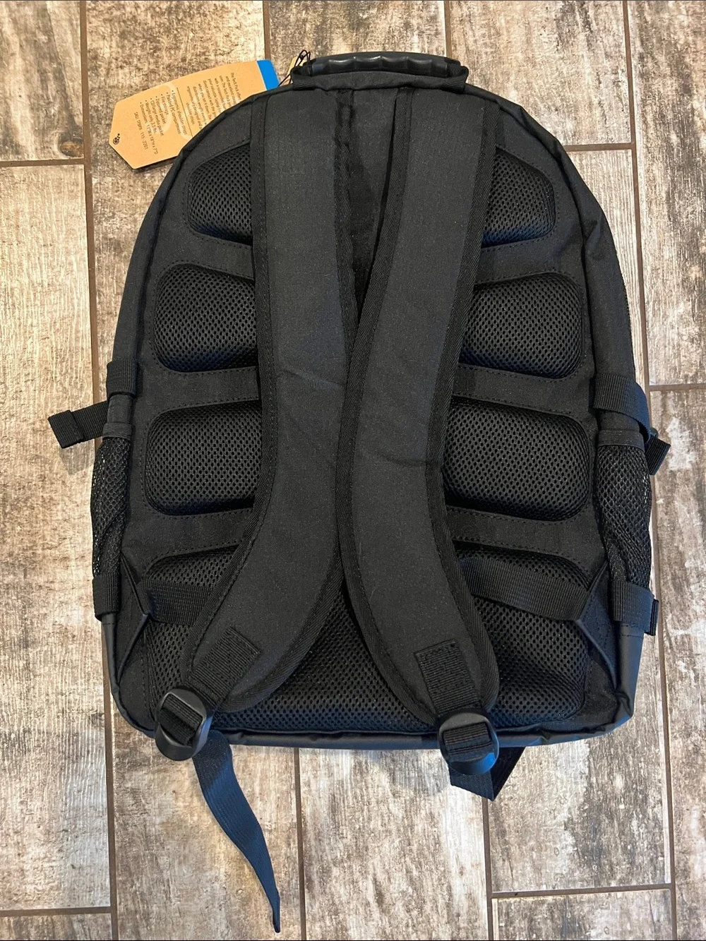 Black Men's Commuter Laptop Backpack